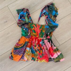 Farm Rio tropical floral tank